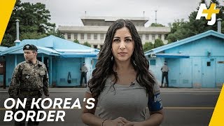 North Koreas dangerous border Inside the DMZ Pt1  AJ [upl. by Nevear208]