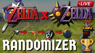 LIVE Ocarina of Time X Majoras Mask COMBO Randomizer PT 1 [upl. by Buchheim]