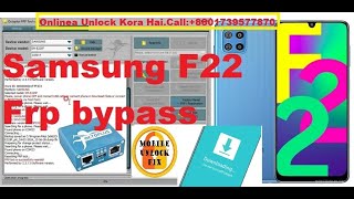 samsung f22 frp unlock download mode Octoplus FRP Tool by Mobile Unlock Fix [upl. by Allare12]