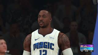 【2K21 NBA】Los Angeles Lakers vs Orlando Magic [upl. by Zicarelli256]