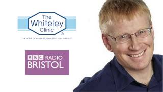 Mark Whiteley on BBC Radio Bristol varicose veins and leg ulcers [upl. by Alym729]