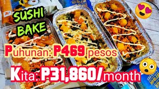 SUSHI BAKE GAWIN MO ITONG NEGOSYO SOBRANG LAKI NG KITA DITO WITH COSTINGS [upl. by Shayne]