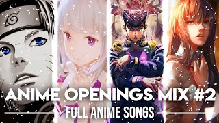 Anime Openings Compilation 2023 2 Full Openings Mix  Anime Opening Mix Full Songs 2023 [upl. by Suzette]