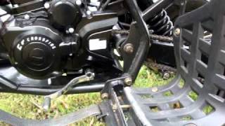 Crossfire Mustang 250cc OHC sports Quad Zongshen Motor Going top gearMPG [upl. by Rakabuba653]