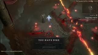 Slaying Tormented Andariel with rapid fire rogue  Season 5  Diablo IV [upl. by Ahsinhoj]