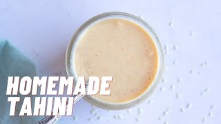 Homemade Tahini [upl. by Anawek]