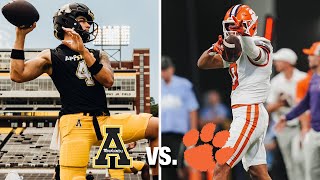 Appalachian St vs Clemson Game Preview  2024 ACC Football [upl. by Summers]