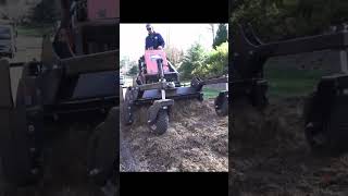 Digga Mini Soil Conditioner  Garden Preparation skidsteer miniskidsteer miniskidsteerattachments [upl. by Onafets288]