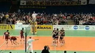 Noliko Maaseik  Sisley Treviso  semi final  European Cup Champions  final 4 1996  1997 [upl. by Avika]