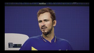 Tiebreak PC Daniil Medvedev Vs Alexander Zverev ATP 1000 Miamai Expert difficulty [upl. by Kissner]