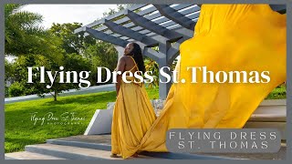 Unveiling the Magic of Charlotte Amalie  Flying Dress St Thomas in the Heart of Town [upl. by Aremahs]