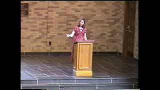 2007 Cushman Fellowship Chapel Speaker [upl. by Aner]