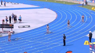 Open Women 4x100m Final 2022 Australian Track amp Field Championships [upl. by Siubhan]