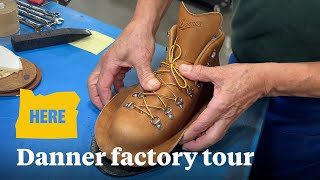 Watch how iconic Danner boots are made in NE Portland factory [upl. by Heng]