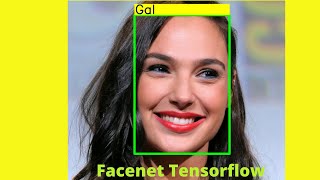 FACENET Face Recognition in Tensorflow [upl. by Rube]