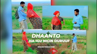 CABDIWALI XASAN DHUUX FT SAYNAB AGA  HA IGU NICIN DURUUF  DHAANTO CUSUB MUSIC OFFICIAL VIDEO 2024 [upl. by Ennoryt]