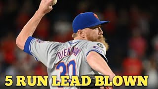 Mets blow 5 Run lead to Nationals Jake Diekman Id a DISASTER needs to be DFAd [upl. by Winola16]