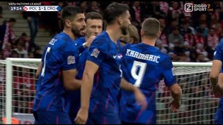 Borna Sosa Goal Poland vs Croatia 33 All Goals and Extended Highlights [upl. by Cj]