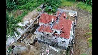 VILLA FELIZ  EPISODE 206 IRONING BOARD SAGA House Building in the Philippines [upl. by Thgiwd]