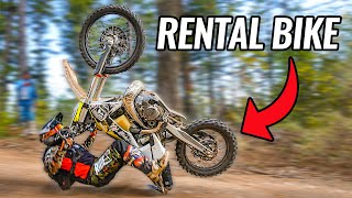 Riding the Hardest Dirt Bike Trail in the Country [upl. by Walli]