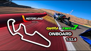 Motorland Aragon Canepa onboard  Yamaha R1 Endurance 2023 [upl. by Floris550]