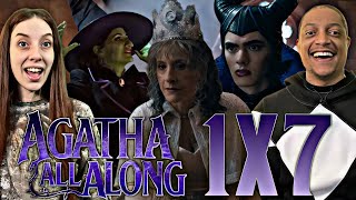 AGATHA ALL ALONG  1x7  REACTION  DEATHS HAND IN MINE  LILIA TRIAL  TAROT  LADY DEATH🤯😱💀 [upl. by Saylor570]