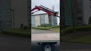 FORD TRANSIT 125 T350 HC33 HIAB CRANE DROPSIDE FLATBED TRUCK [upl. by Anertak]