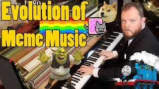 Evolution of Meme Music 1500 AD  2018 [upl. by Guild493]