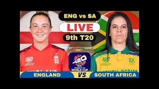 Live England Womens vs South Africa Womens T20 World Cup Match9  Saw vs Engw Today Live Match [upl. by Filomena]