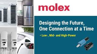 Molex Has Reliable Power Connectors for a Complete Solution [upl. by Htebzil]