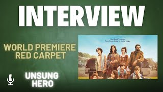 Unsung Hero Red Carpet Interviews with Tenz McCall Angus K Cloudwell and Paul Luke Bonenfant [upl. by Miko664]