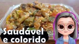 Escabeche de berinjela uma receita saudável e muito saborosa [upl. by Ailak]