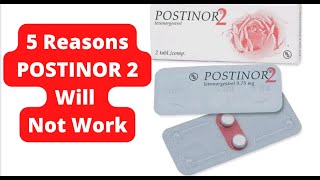 Why did I get PREGNANT after taking POSTINOR 2 How POSTINOR 2 WORKS [upl. by Karb]