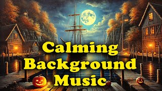 Relaxing Background Music for Stress Relief  Calming Instrumental Music with Fun Halloween Ambience [upl. by Zeugirdor]