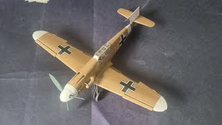 Hasegawas 132 Messerschmitt Bf 109F4Trop Marseille Full Build [upl. by Ylecic]