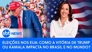 🔴PODER EXPRESSO  Eleições nos EUA como a vitória de Trump ou Kamala impacta o Brasil e o mundo [upl. by Swithbert644]