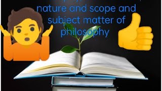 Introduction philosophy  nature and scope  handwritten notes 3rd semester [upl. by Caty]