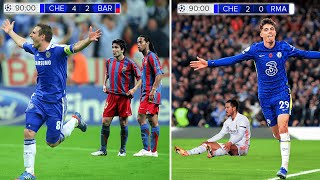 10 Times Chelsea Destroyed Big Teams in the Champions League [upl. by Ellicul]