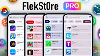 Flekstore iOS NoRevoke Unlimited App Sideloading  No PC [upl. by Chessa]