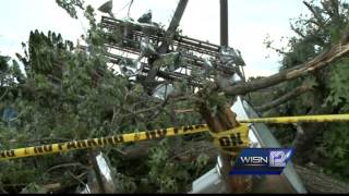 2 tornadoes hit Platteville Wisconsin [upl. by Aniroc]