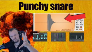 The secret behind a punchy snare [upl. by Ahcatan]