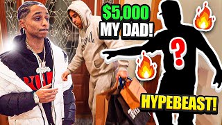 Turning my DAD into a HYPEBEAST for Christmas 5000 SPENT [upl. by Lipsey618]