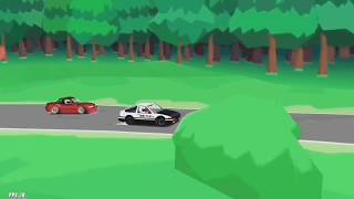 INITIAL D EG6 VS AE86 in FR LEGENDS [upl. by Schramke543]