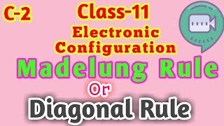 L12 Madelung Rule for Electronic Configuration  Hemant sir [upl. by Karub]