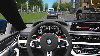 City Car Driving  BMW M5 F90  Fast Driving [upl. by Ainit]