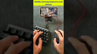 Mobile Gaming Keyboard and mousepubgmobile [upl. by Eelarac]