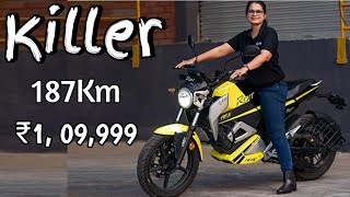 👑King of Ev Oben rorr । Oben rorr electric bike review। Oben rorr detail review video [upl. by Nivri]