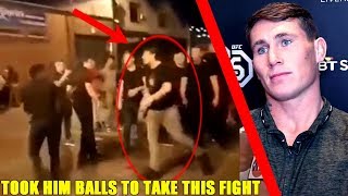 DARREN TILL Gets in Altercation Outside a Night Club [upl. by Verna]