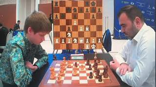 Volodar Murzin 2634  Shakhriyar Mamedyarov 2734World Blitz Chess [upl. by Lissner]