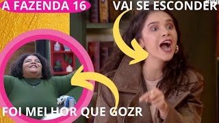 A fazenda 16 eliminação de Gisellyvergonha no Selfie I agora fazenda [upl. by Karita]